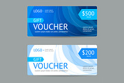 Gift Voucher. Vector, a Work Illustration by Vector and Templates (Thumbnail 2 of 3)