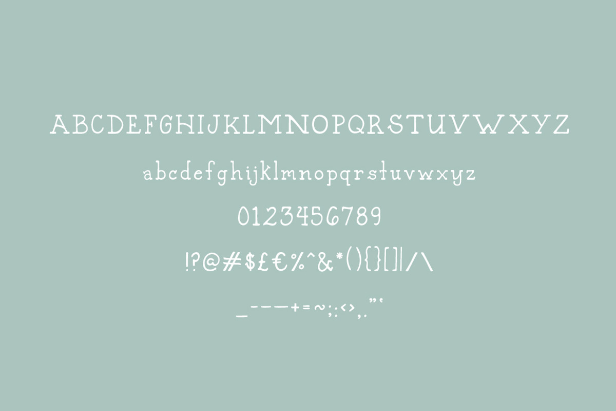 Whimsical Path: A Hand-Lettered Font preview 7