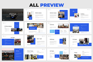 Shipping & Cargo Keynote Template