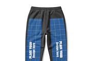 Oversized Jogger Flat Lay Mockup, a Bottom Mockup by Pixel Foundry (Thumbnail 3 of 3)