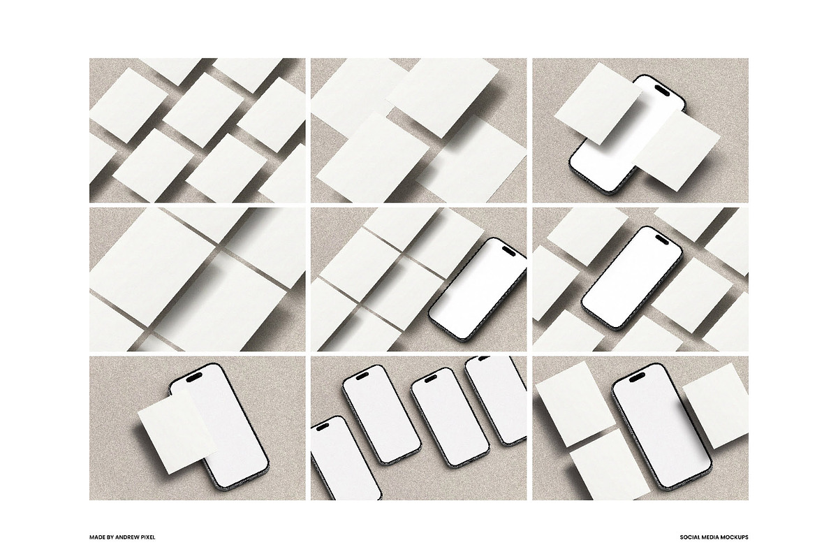 EDITION - Social Media Mockups, an iPhone Mockup by AndrewPixel (Photo 9 of 15)