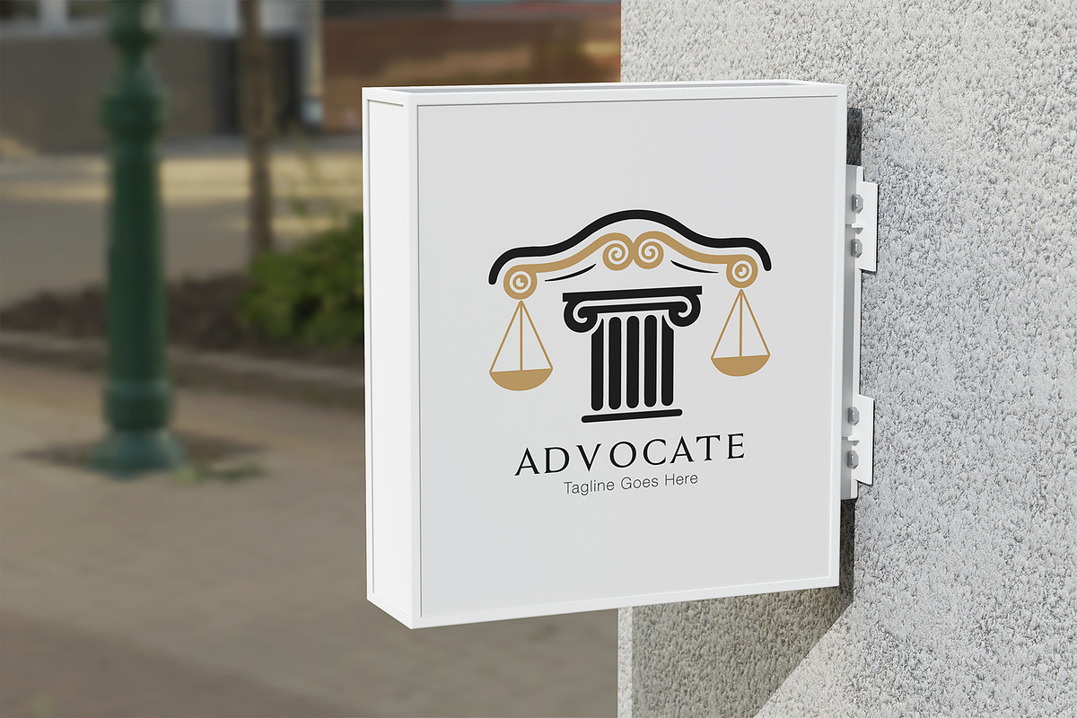 Professional Law Firm Logo Design, a Branding & Logo Template by YUDesignStore (Photo 3 of 7)