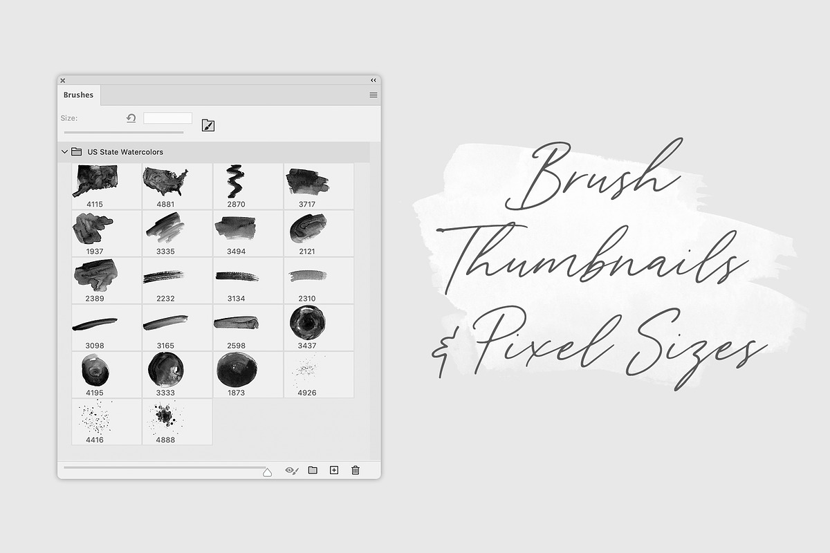 Connecticut US Watercolor PS Brush, a Brush Add-On by Fernwel Creative (Photo 3 of 6)