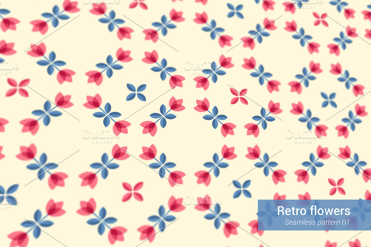 Set of floral design elements, a Pattern Graphic by Slanapotam (Photo 2 of 3)