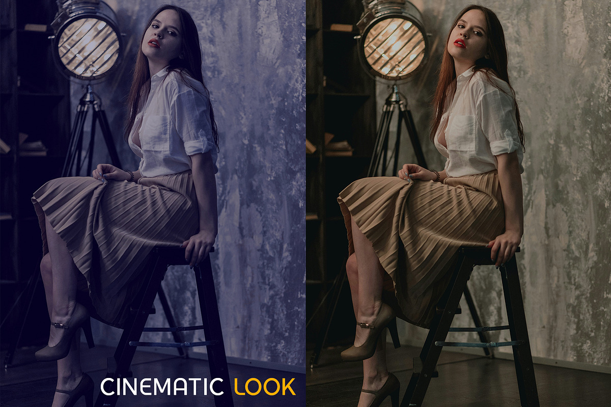 Cinematic Look Photoshop Action, an Action Add-On by CraftingStudio (Photo 4 of 4)