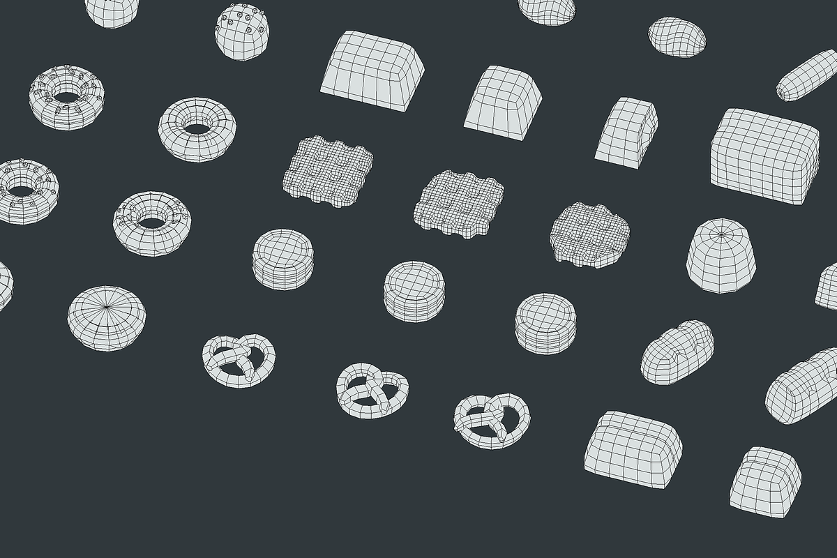 Candy Land - Animation Asset, an Environmental 3D Model by Polydactyl (Photo 34 of 36)