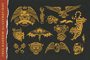 Kustom Machina - Font Duo & Bonus!, a Serif Font by IronbirdCreative (Thumbnail 4 of 10)