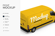 Delivery Van Vehicle Wrap Mockup, an Advertising Mockup by graphypix (Thumbnail 2 of 4)