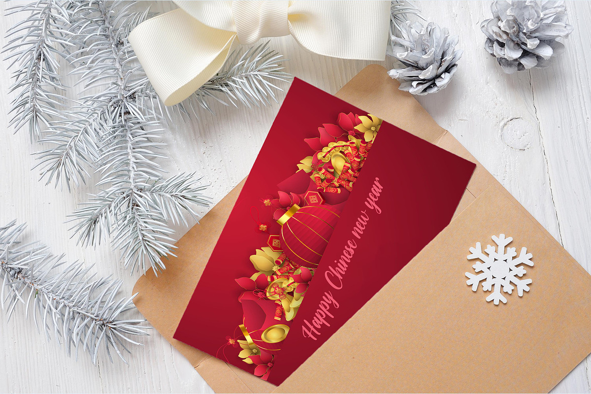 Chinese New Year Background, a Background Graphic by Digital Studio (Photo 2 of 8)