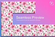 Spring Flowers Seamless Pattern, a Pattern Graphic by Forhadx5 (Thumbnail 2 of 20)