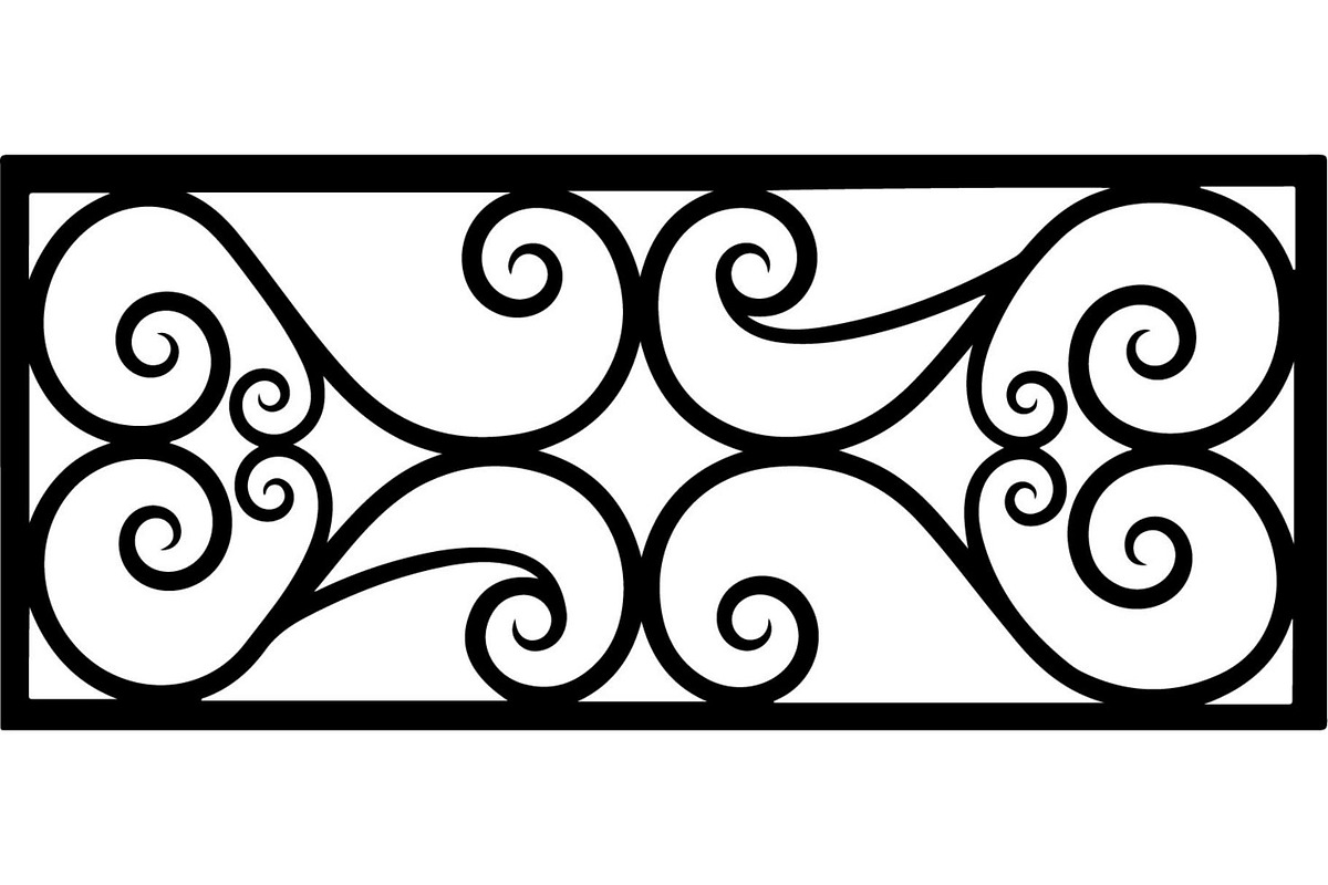 Decorative Scrollwork Panel Designs, a Decorative Illustration by Designer_Momina (Photo 16 of 20)