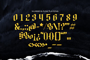 Bulughul Marom - Modern Blackletter, a Blackletter Font by Mokatype Studio (Thumbnail 9 of 10)