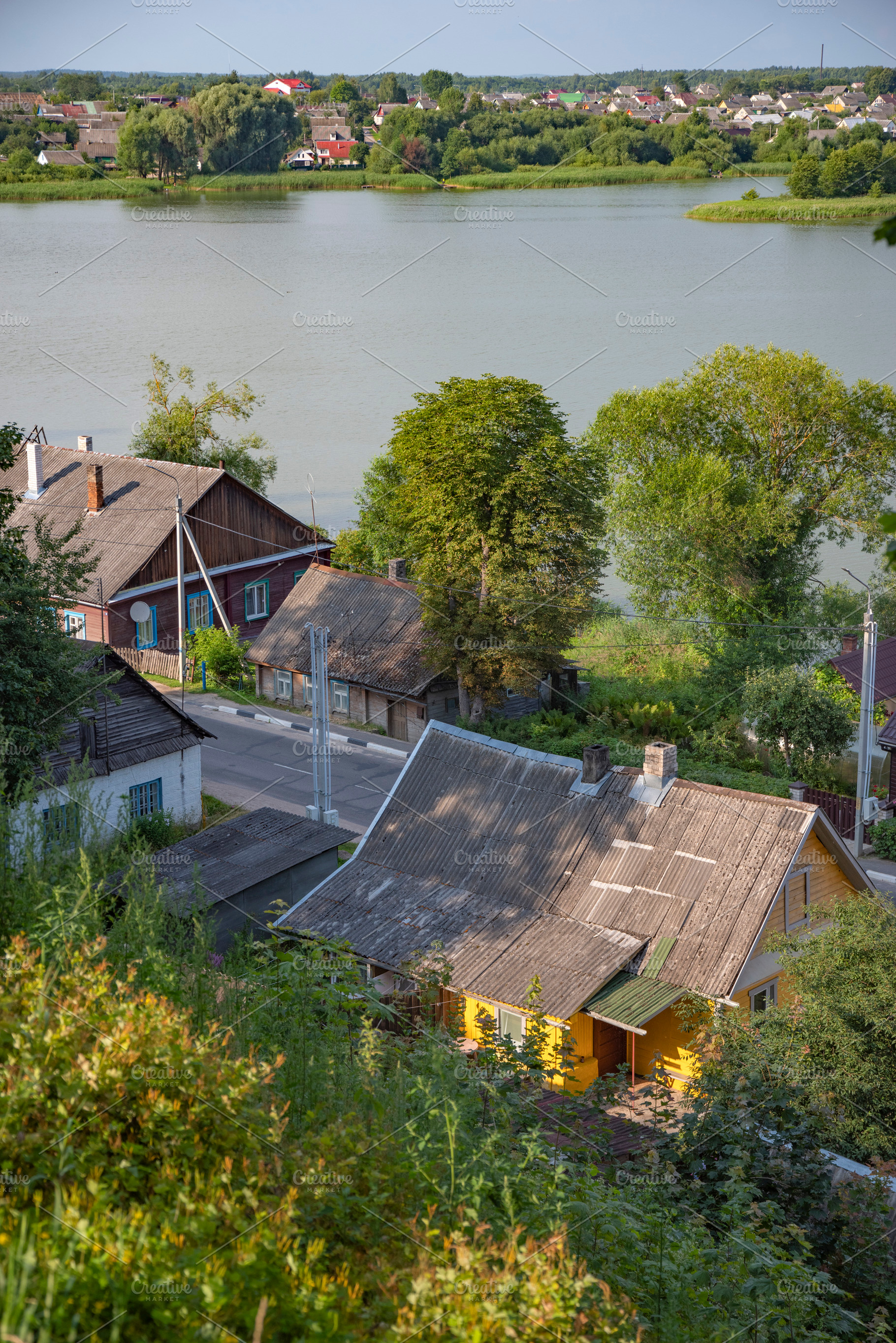 ancient city of Braslav on the lakes in Belarus., a Photo by Pictures for you!!!!!!!!!