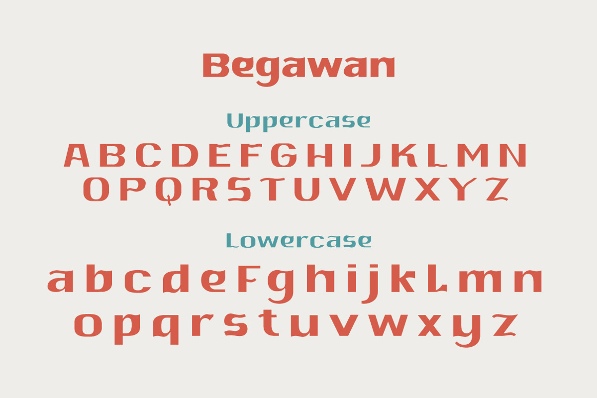 Begawan, a Sans Serif Font by twinstd (Photo 9 of 11)