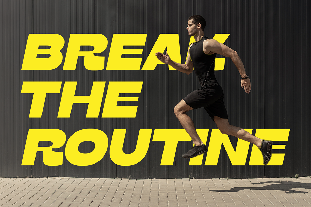 Galric - Bold Expanded Display Font, a Sans Serif Font by Pekotype (Photo 9 of 15)