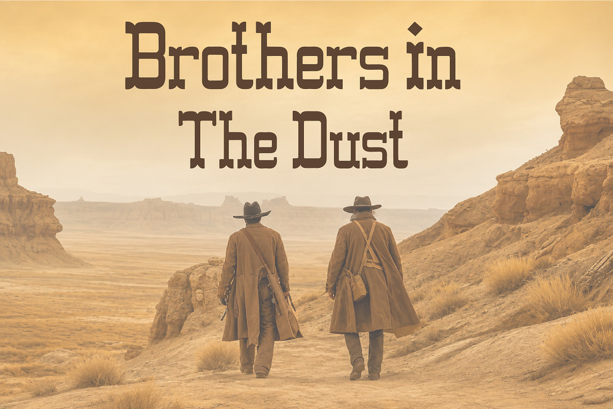 Dusty Western Font, a Slab Serif Font by Meow Creation (Photo 7 of 10)