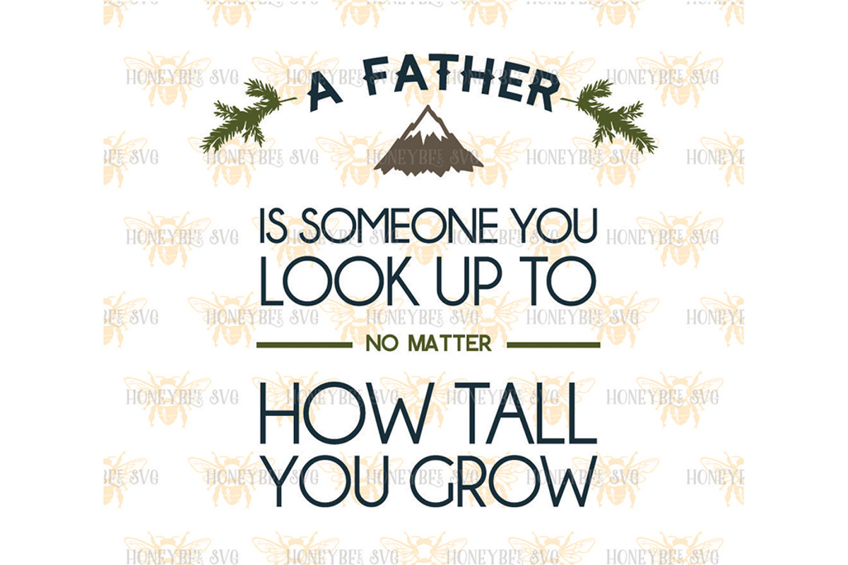 A Father Is Someone You Look Up To, a Graphic by JBArt Clipart (Photo 2 of 2)