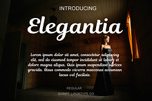 Elegantia - Romantic Font