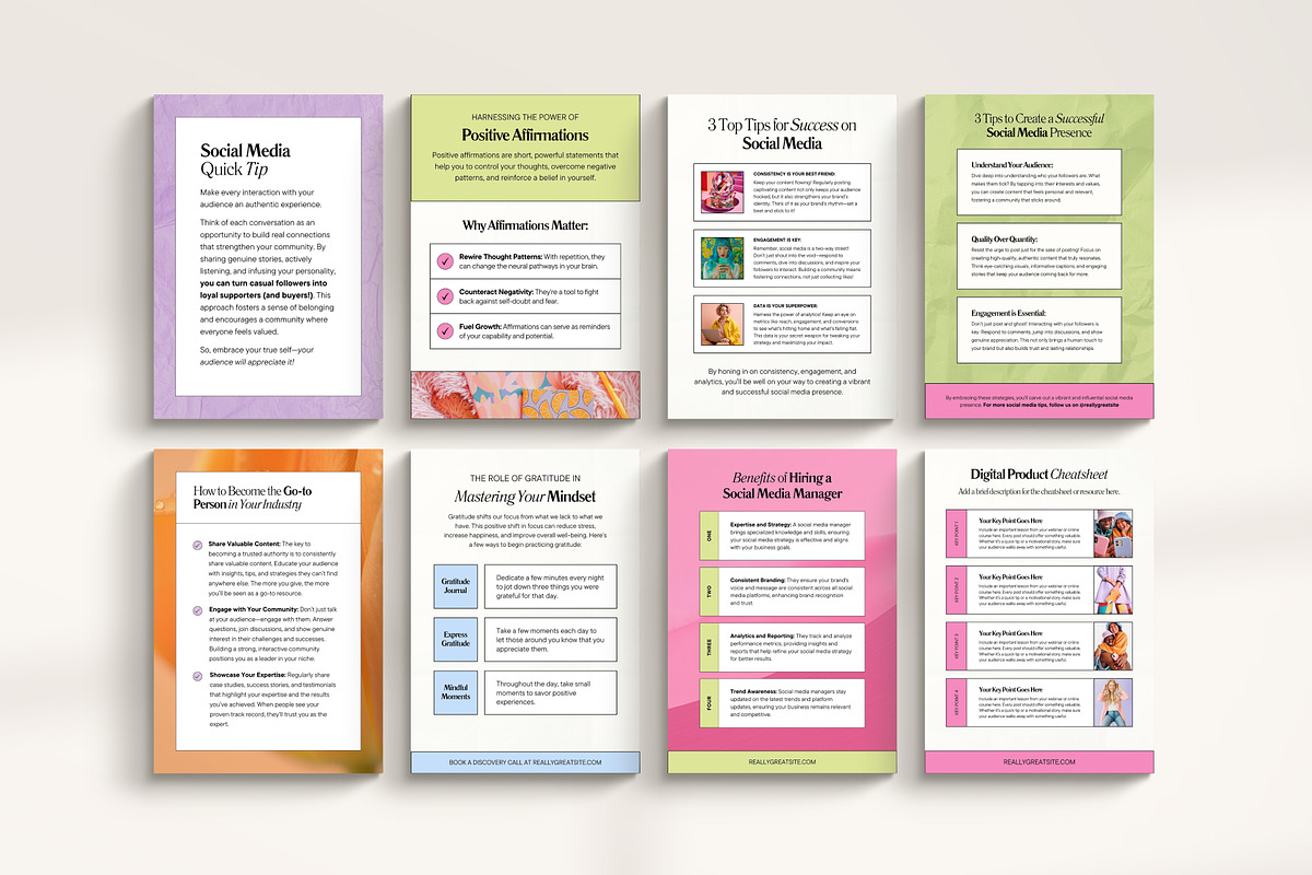 eBook + Workbook Coach Bundle CANVA, a Marketing Template by Fallon Gerst (Photo 15 of 30)