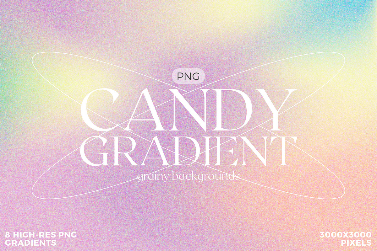 COTTON CANDY - grainy gradients, a Texture Graphic by dunagency (Photo 2 of 7)