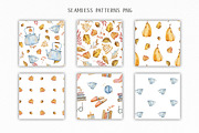 Watercolor Cozy Autumn Clipart, a Seasonal Illustration by SvetaArtStore (Thumbnail 7 of 9)