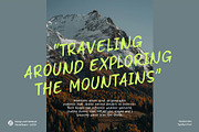 Glast Blitch Handwritten Font, a Handwritten Font by HanzelSpace Studio (Thumbnail 5 of 8)