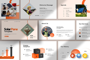 Solar Pane Presentation Template, a Presentation Template by evgenystudio