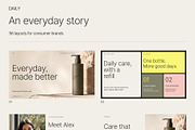 DAILY Consumer Brand Presentation, a Presentation Template by Oday Noon (Thumbnail 2 of 9)