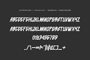 Skengos - Funky & Punk Font, a Sans Serif Font by QR Design Studio (Thumbnail 5 of 6)