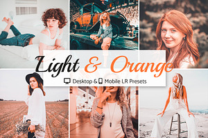 25% OFF Light & Orange Presets Pack