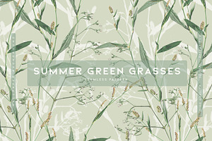 Summer Green Grasses