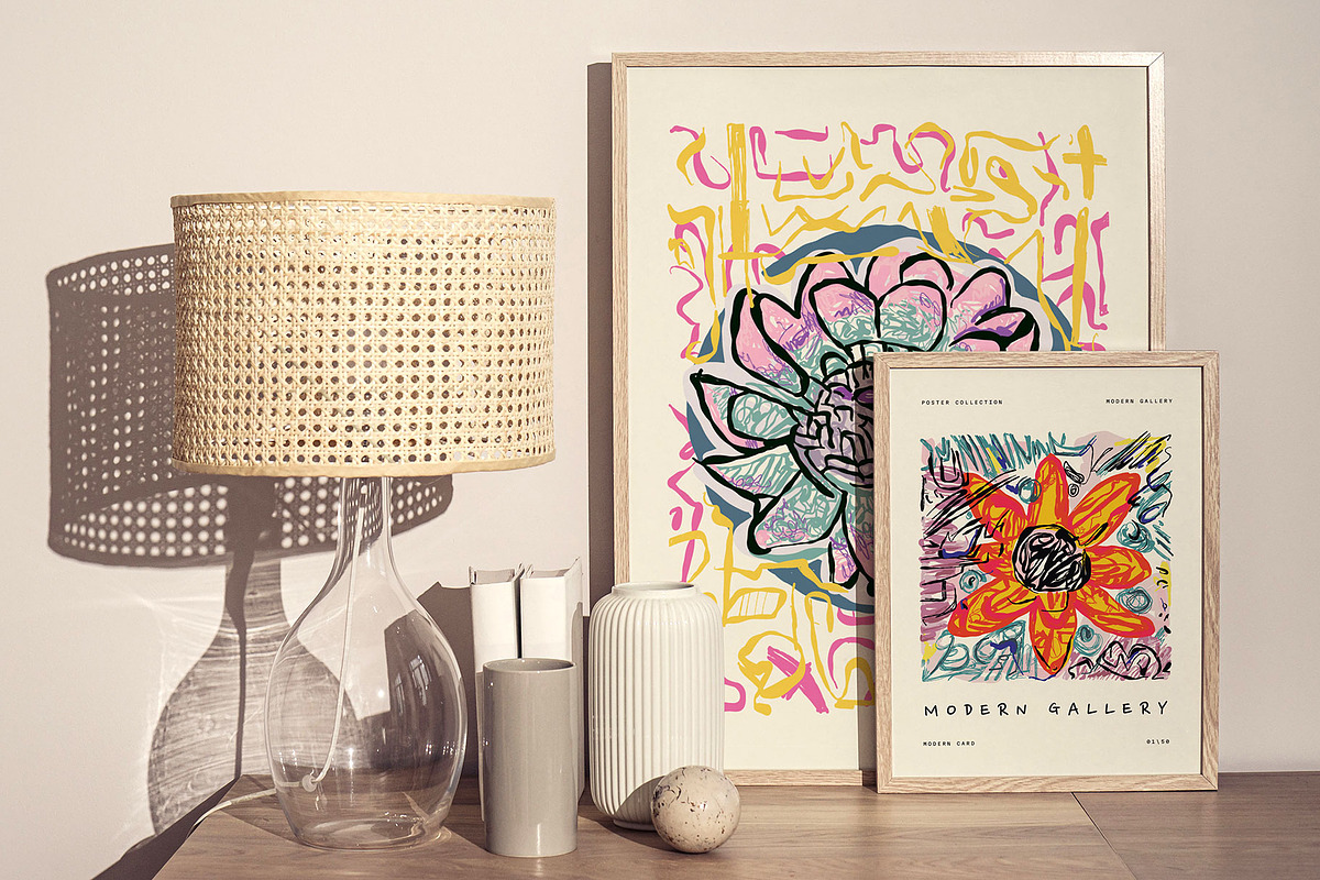 Art Poster Bundle | 10 in 1, an Object Graphic by KetteCreate (Photo 43 of 51)
