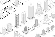 Cartoon Low Poly Night City Pack, an Architecture 3D Model by Anton Moek (Thumbnail 8 of 12)