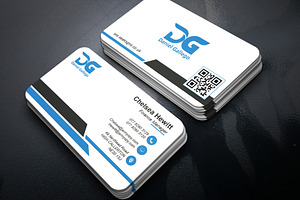 Elegant Business Card Template PSD, a Business Card Template by Mohammad Sarfaraz