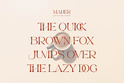 Maher - Stylish Serif Font, a Serif Font by Aqeel_Art (Thumbnail 6 of 8)