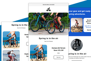 Spring Mailchimp Email Template 013
