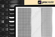 100Procreate Manga Screentone Brush, a Brush Add-On by DrawingStoryShop (Thumbnail 4 of 6)