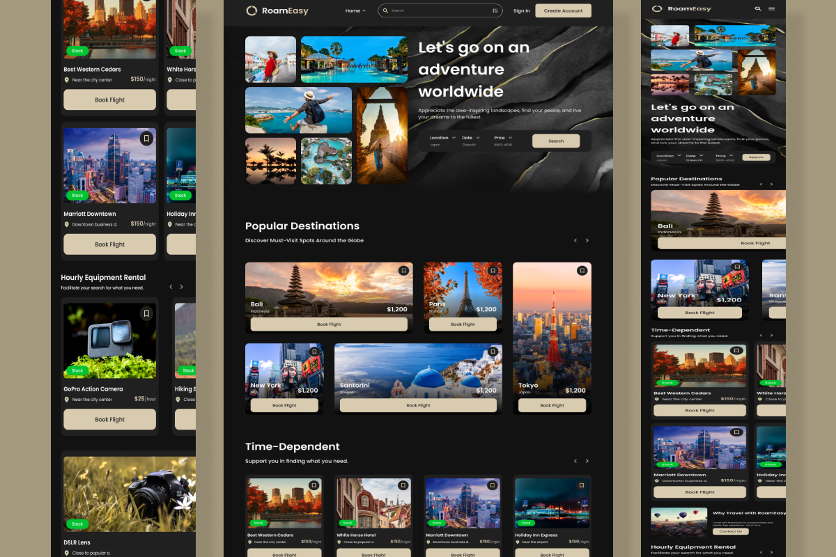 RoomEasy - Travel Landing Page, a Landing Page Template by productype1 (Photo 4 of 5)