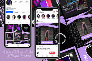 Urban Fasion - Social Media Template