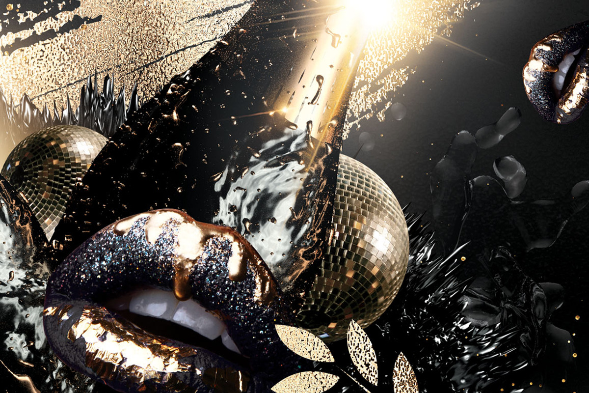 Gold Affair Night Flyer, a Flyer Template by darkmonarch (Photo 3 of 3)