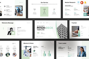 Investor Pitch Deck Presentation, a Presentation Template by Studio_Clarity
