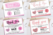 Thank You Card Templates Canva, a Card Template by bonadigitals (Thumbnail 2 of 6)
