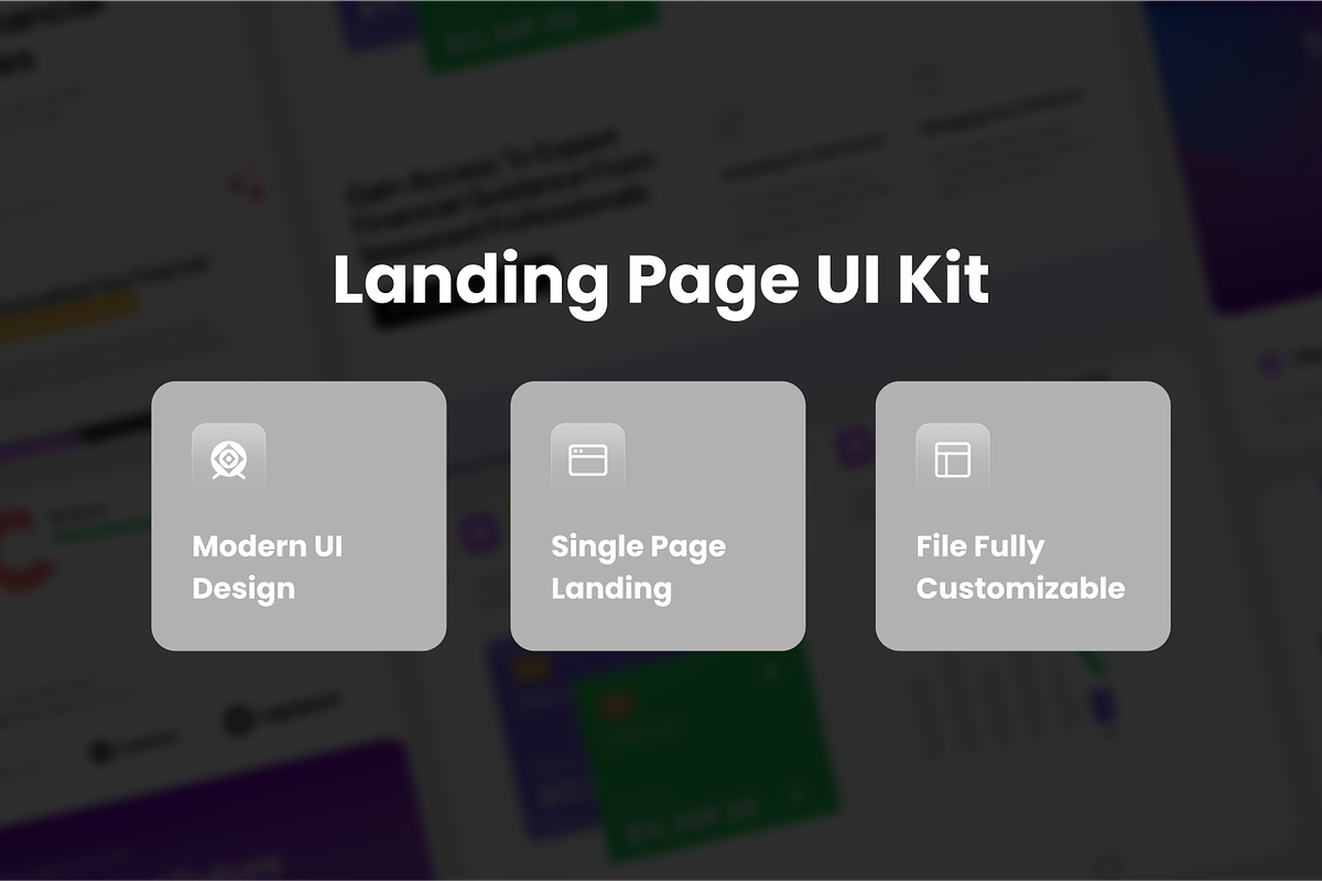 Weave - Finance Landing Page, a Landing Page Template by SquidPixey (Photo 3 of 5)