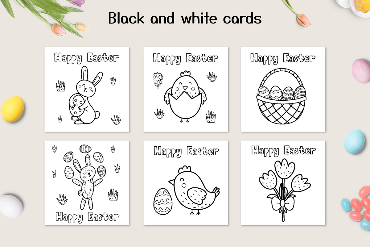 Easter Collection: Clipart, Patterns, a Decorative Illustration by Gulnara Sabirova (Photo 9 of 10)