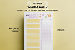 Weekly Meal Planner 2023