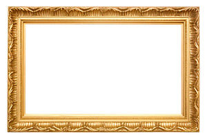 Golden Classic Picture Frame