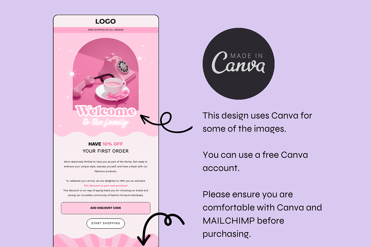 Mailchimp Campaign Templates, an Email Template by The Pixel Palace (Photo 9 of 9)