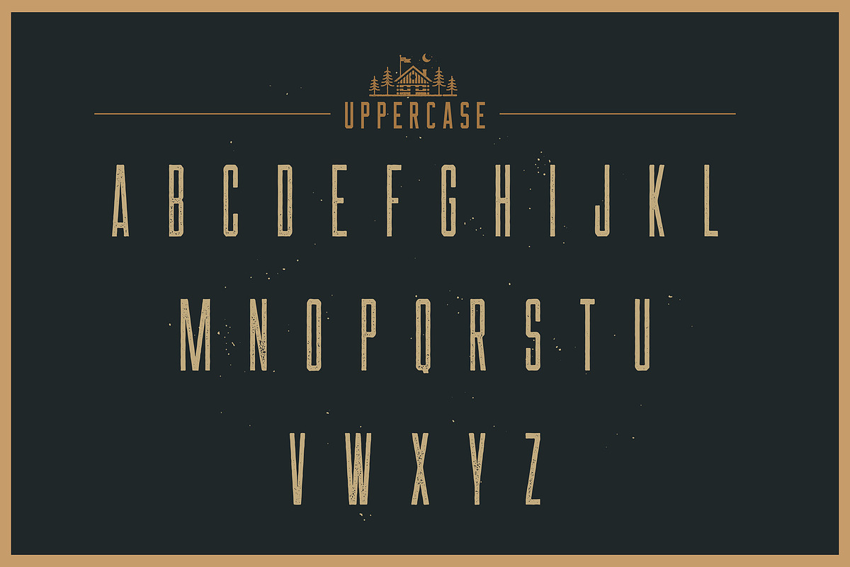 Las Valles Textured Typeface, a Sans Serif Font by Kaligra.co (Photo 16 of 19)
