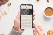 Artis Craft WordPress Theme, a WordPress Template by Your Theme Shop (Thumbnail 7 of 9)