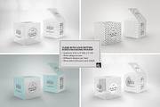 Clear Lock Bottom Boxes Mockup, a Cups & Container Mockup by INCDesign (Thumbnail 4 of 9)